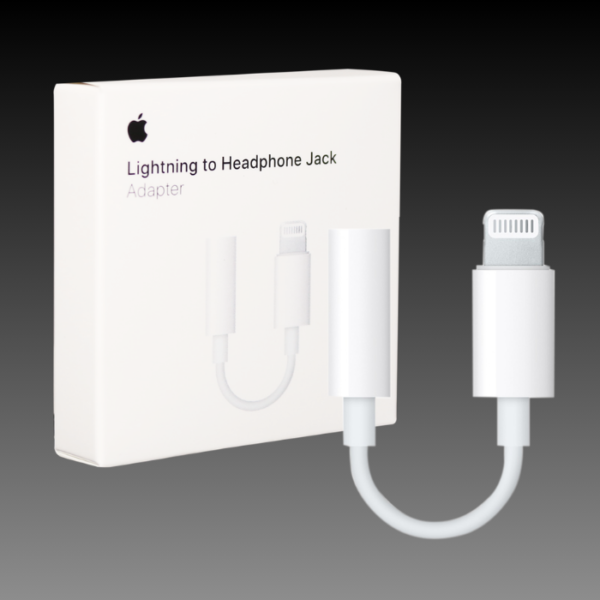 Apple Lightning to 3.5mm Headphone Jack Adapter ( MMX62ZM/A )